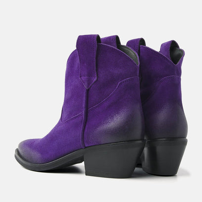 Damen-Stiefeletten 55.103 Purple