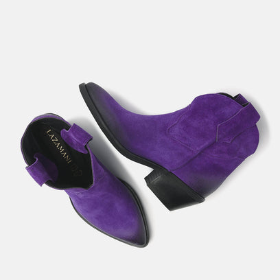Damen-Stiefeletten 55.103 Purple