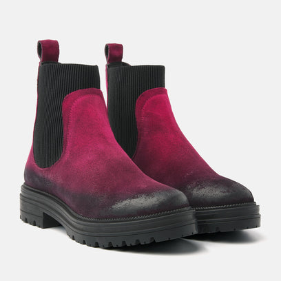 Chelsea-Boots Damen 85.611 Fuxia
