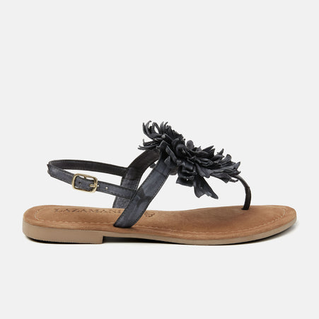 Kim Damen Ledersandalen Black Kim Damen Ledersandalen Black