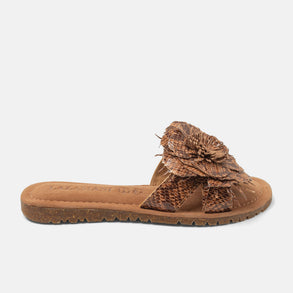 Moa Damen Wildleder-Pantoletten Tan Moa Damen Wildleder-Pantoletten Tan