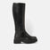 El Damen Leder-Stiefel Black