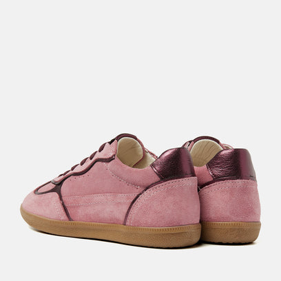 San Sebastian Wildleder Damen Sneaker Pink