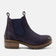 Lia Damen Leder Chelsea-Boots Jeans