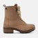 Kia Damen Leder-Schnürboots Taupe