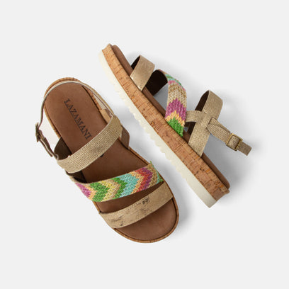 Lindy Damen Sandalen Gold