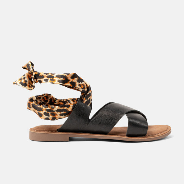 Ula Damen Leder-Pantoletten Black Ula Damen Leder-Pantoletten Black
