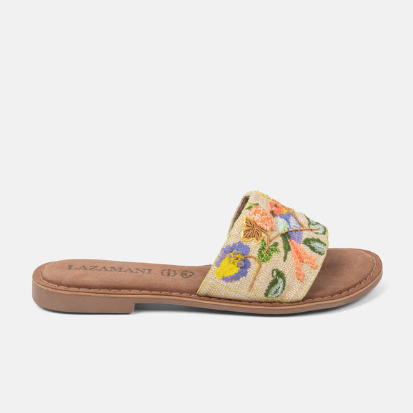 Evita Damen Pantoletten Multi Evita Damen Pantoletten Multi