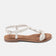 Aida Damen Leder-Sandalen White