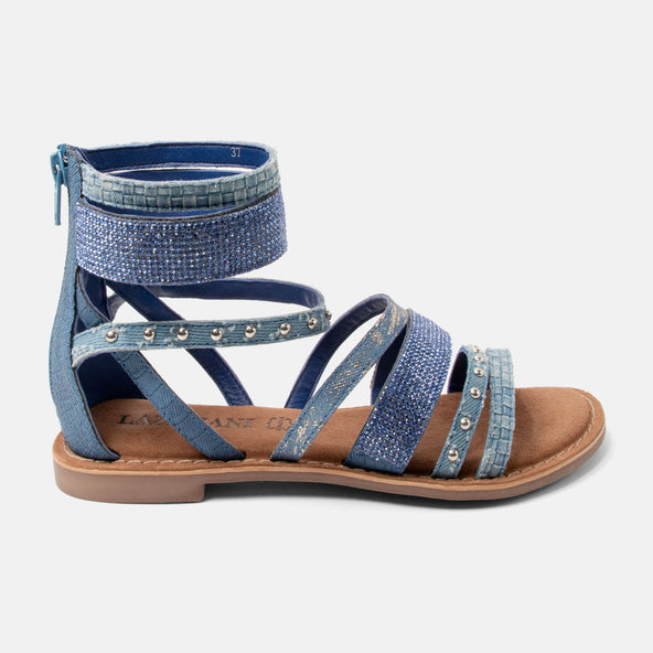Elina Damen Sandalen Denim Elina Damen Sandalen Denim