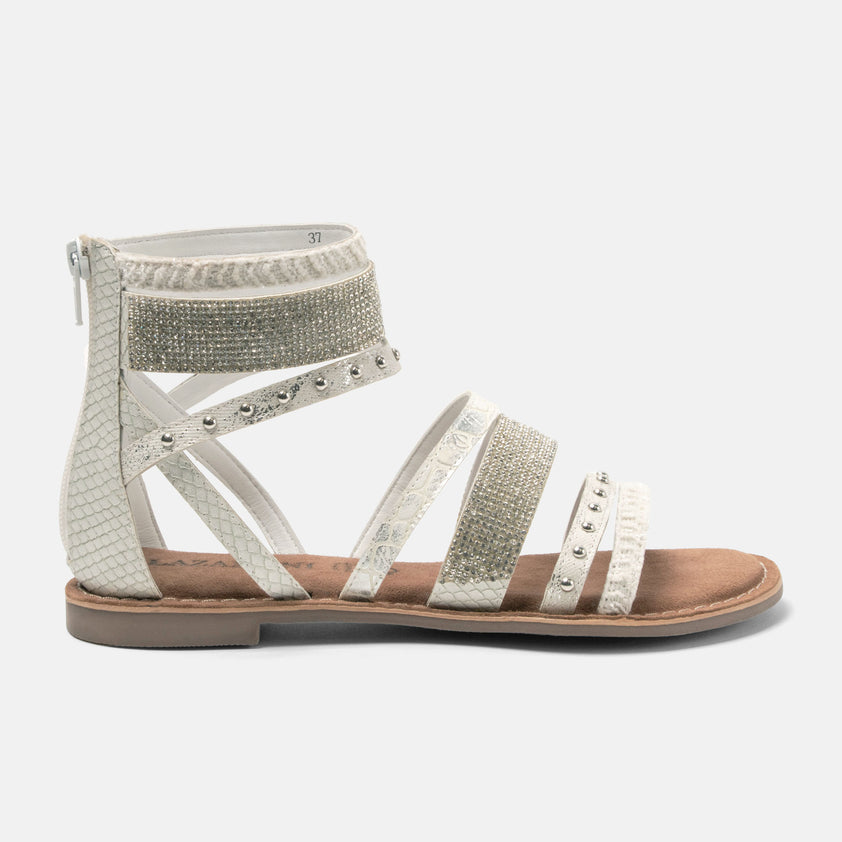 Elina Damen Sandalen White
