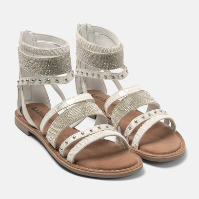 Elina Damen Sandalen White