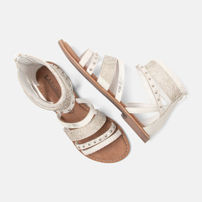 Elina Damen Sandalen White