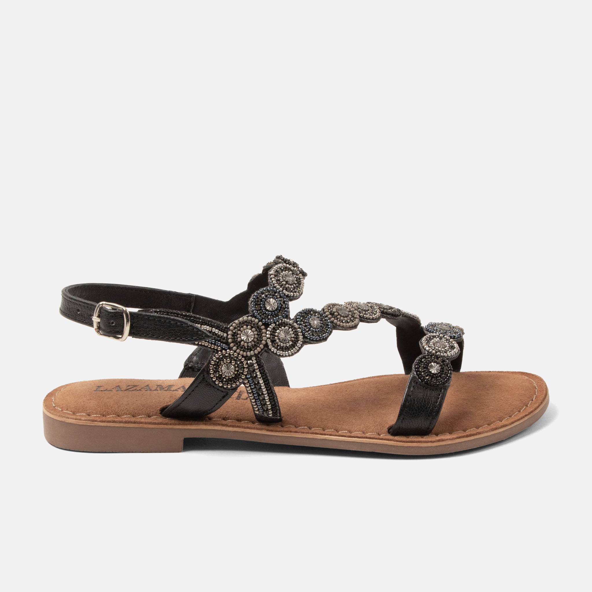 Lazamani Helena Damen Sandalen Schwarz LA75441black Lazamani Offiziell lazamani-helena-damen-sandalen-schwarz-la75441black-lazamani-offiziell