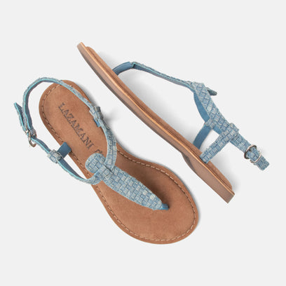 Eva Damen Sandalen Denim