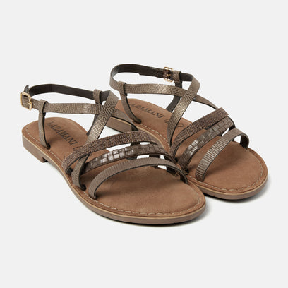 Zuri Damen-Sandalen Brown