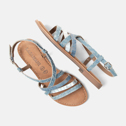 Zuri Damen Sandalen Denim