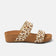 Ellie Damen Leder-Pantoletten Offwhite