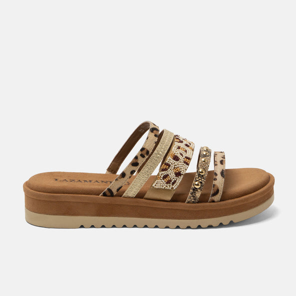 Ronja Damen Pantoletten Gold Ronja Damen Pantoletten Gold