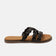 Edsi Damen Leder-Pantoletten Black