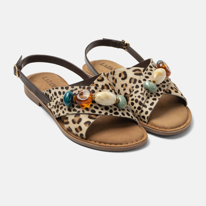 Marika Damen Sandalen Leopard