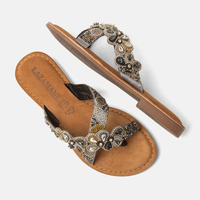 Pena Damen Zehentrenner Grey