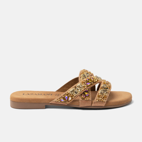 Maud Damen-Pantoletten Beige Maud Damen-Pantoletten Beige