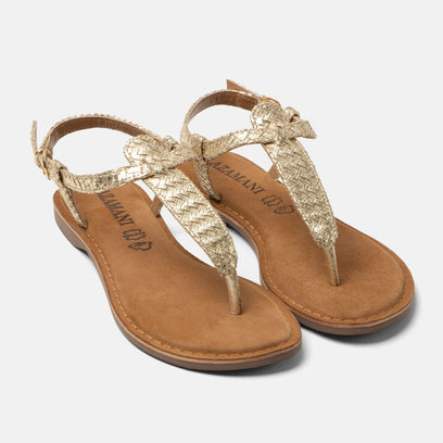 Ira Damen Sandalen Gold