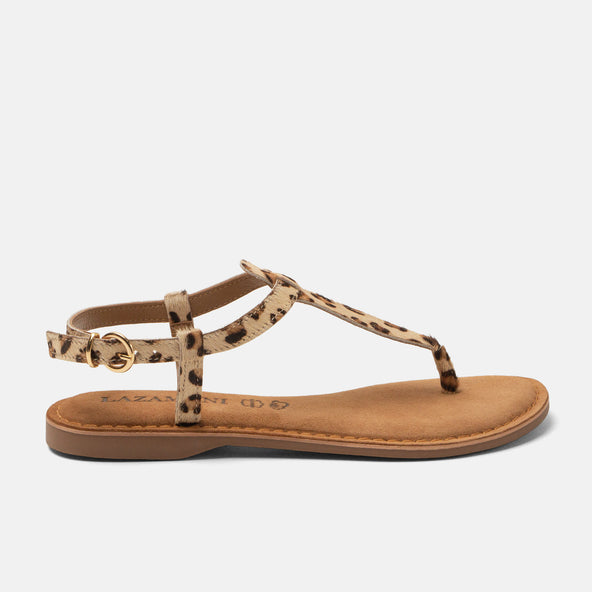 Ira Damen Sandalen Leopard Ira Damen Sandalen Leopard