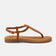 Minu Damen Wildleder-Sandalen Tan