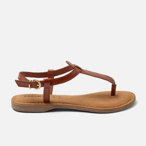 Imme Damen Ledersandalen Tan Imme Damen Ledersandalen Tan