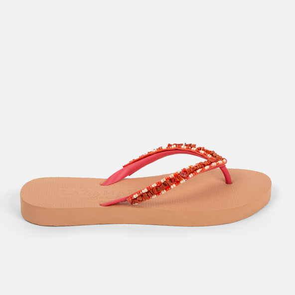 Palma Beach Damen Flip Flops Coral Palma Beach Damen Flip Flops Coral