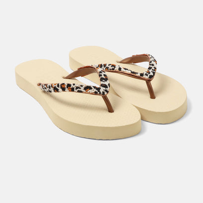 Lanzarote Beach Damen Flip Flops Dalmation