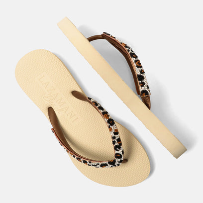 Lanzarote Beach Damen Flip Flops Dalmation