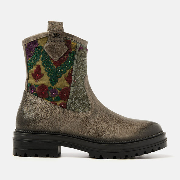 Vienne Damen Leder-Boots Fango Vienne Damen Leder-Boots Fango