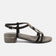 Estralla Damen Wildleder-Sandalen Black