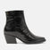 River Damen Leder-Stiefeletten Black