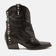 Yara Damen Leder Stiefeletten Black