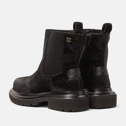 Haidy Damen Wildleder-Boots Black