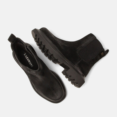 Haidy Damen Wildleder-Boots Black