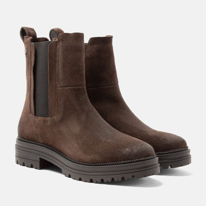 Nola Damen Wildleder-Boots Brown