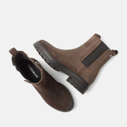Nola Damen Wildleder-Boots Brown