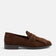 Suus Damen Wildleader-Loafers Brown