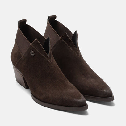 Britt Damen Wildleder-Stiefeletten Brown