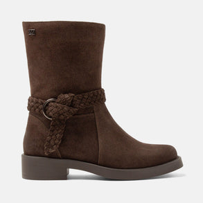Noor Damen Wildleder-Stiefeletten Brown Noor Damen Wildleder-Stiefeletten Brown