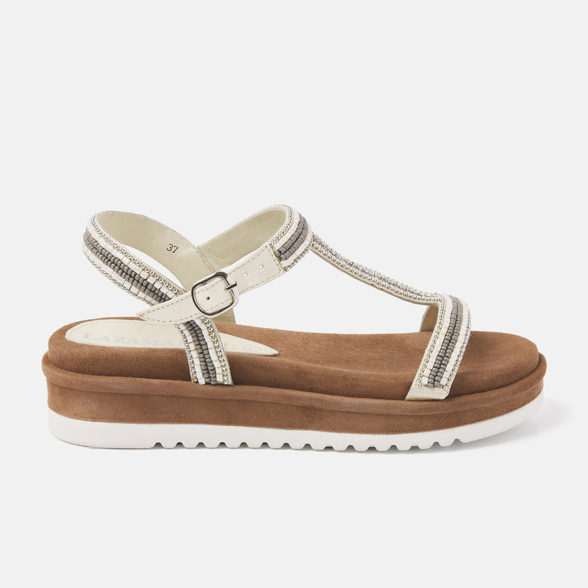 Damen Sandalen 75.417 White