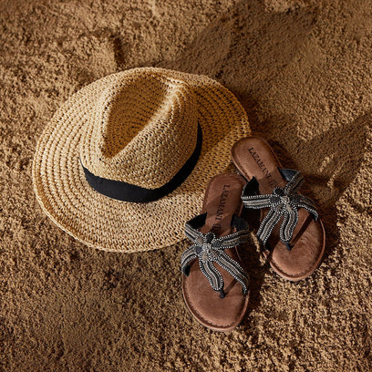 Damen Zehentrenner 75.419 Black