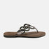 Arielle Damen Leder-Zehentrenner Pewter
