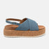 Iria Damen Sandalen Denim