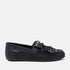 Belle Damen Wildleder-Mokassins Navy